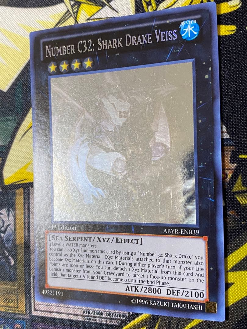 Yu-Gi-Oh Number C32: Shark Drake Vos — English