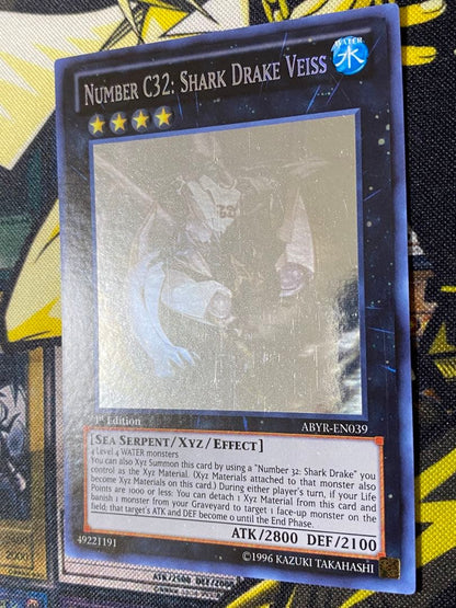 Yu-Gi-Oh Number C32: Shark Drake Vos — English