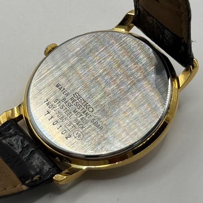 SEIKO 7N01-7080 Quartz Men's Watch — Japanese