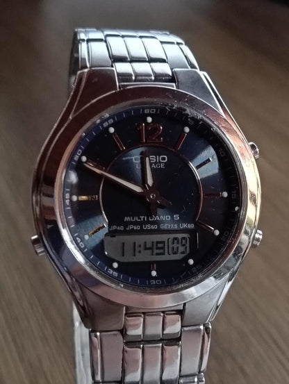 CASIO LCW-M200② Solar Men's Watch — Japanese