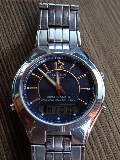 CASIO LCW-M200② Solar Men's Watch — Japanese