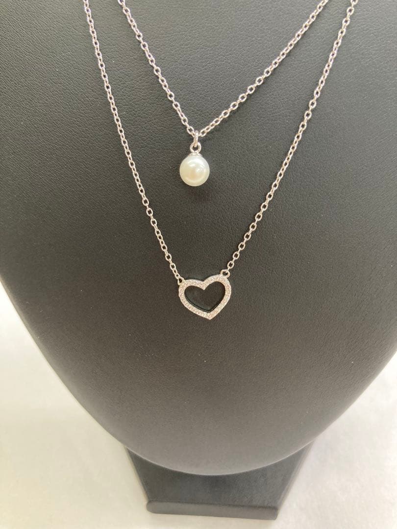 Akoya pearl pendant with 6mm round white-yellow pearl set in Silver 925 metal