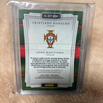Cristiano Ronaldo★João Moutinho☆Double Team Memorabilia Card — Japanese