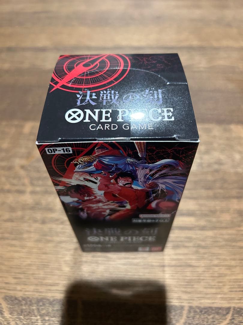 One Piece New Sealed One Piece Card Game Decisive Battle OP-16 BOX Box — OP-16 — Japanese