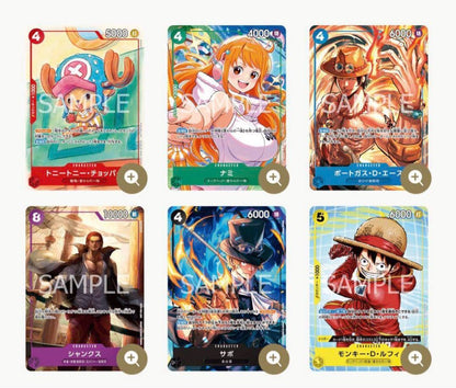 One Piece Uta SR Parallel x3 One Piece Card Heroes Edition Promo SEC — Japanese
