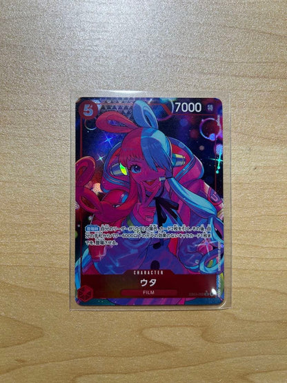 One Piece Uta SR Parallel x3 One Piece Card Heroes Edition Promo SEC — Japanese