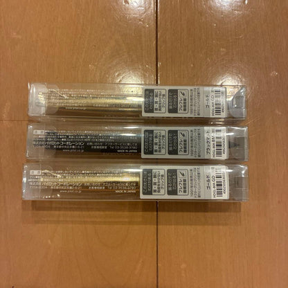 PILOT Dr. GRIP 0.5mm mechanical pencil in gold and black colors made in Japan