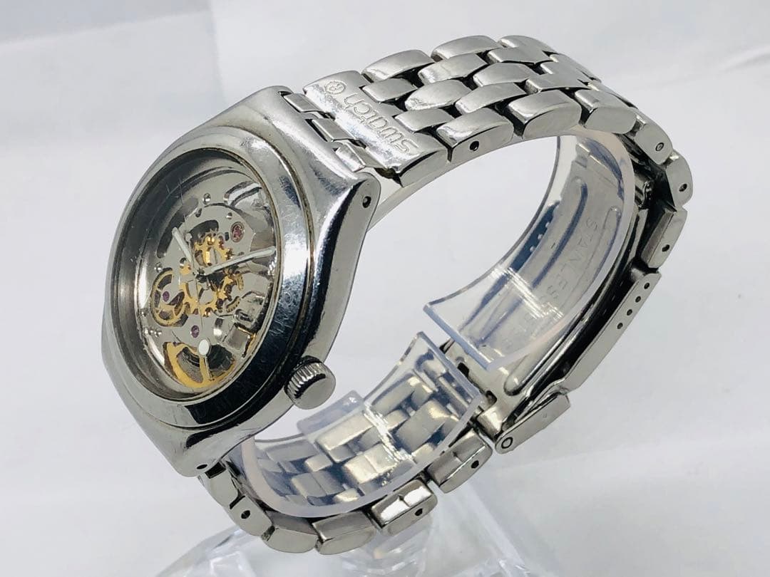 swatch IRONY Skeleton Automatic Men's — Japanese