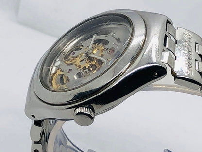 swatch IRONY Skeleton Automatic Men's — Japanese