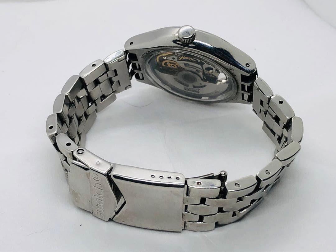 swatch IRONY Skeleton Automatic Men's — Japanese