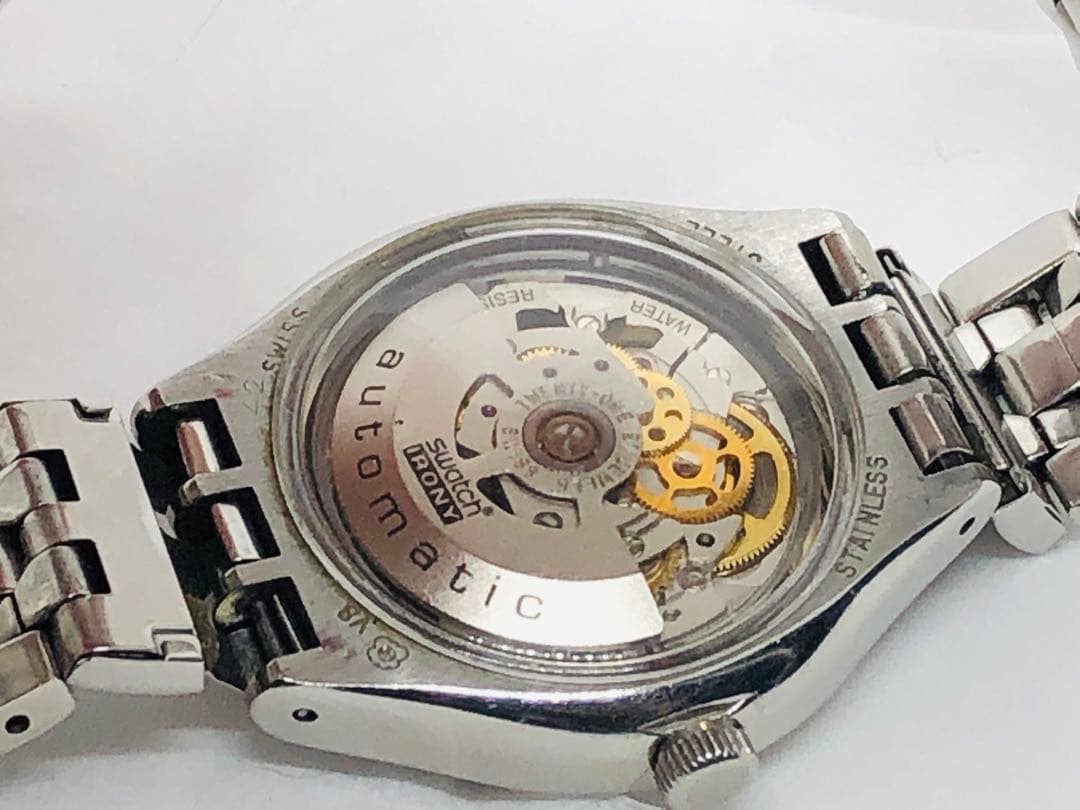 swatch IRONY Skeleton Automatic Men's — Japanese