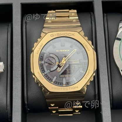 CASIO G-SHOCK GM-5600G-9ER Solar Men's Watch — Japanese