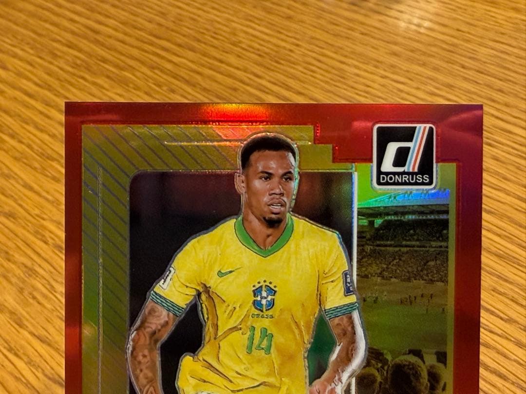Gabriel 49 Limited Autograph Card Brazil National Team Arsenal — Japanese