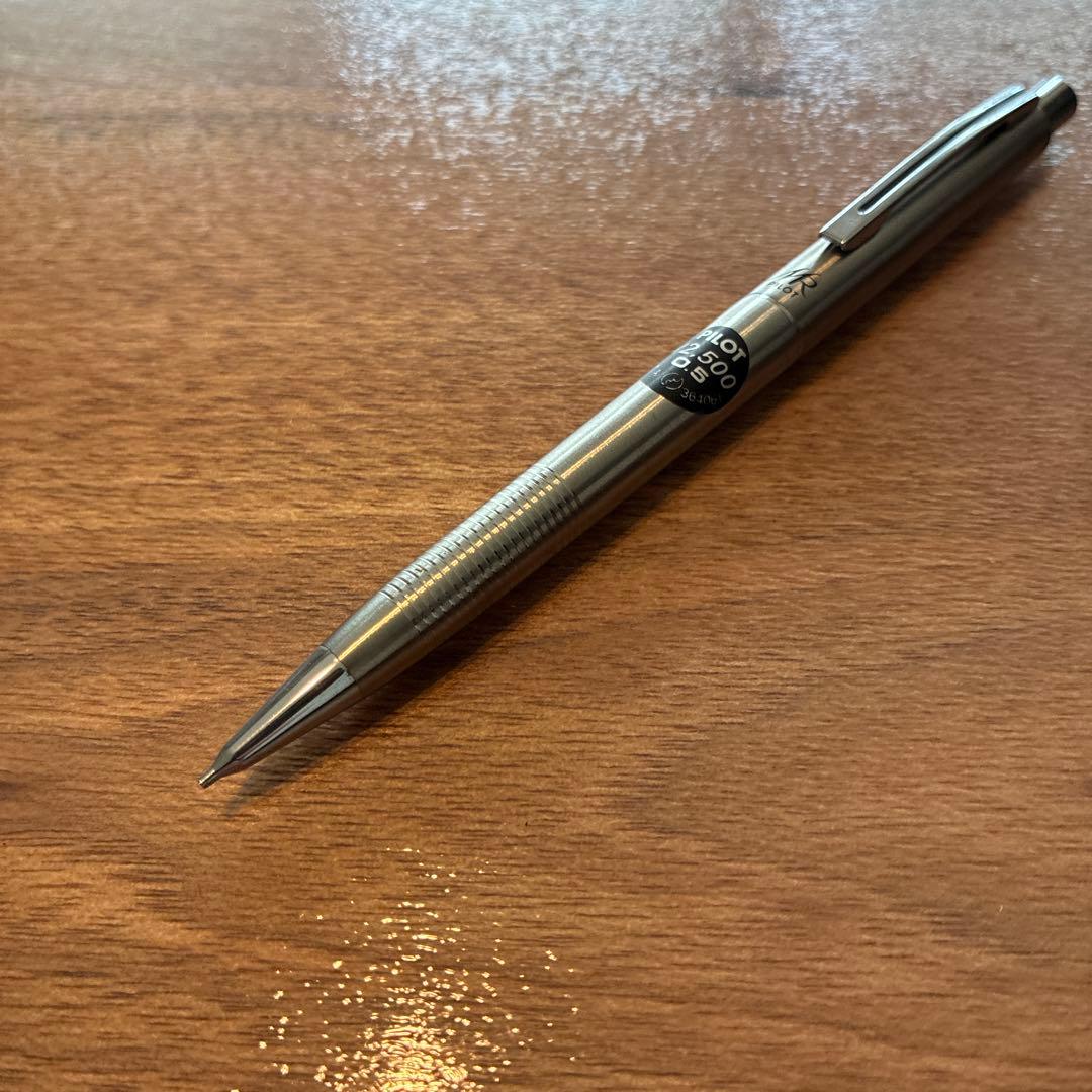 Discontinued PILOT Mirex mechanical pencil with 0.5mm lead size in metallic finish