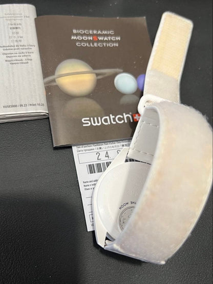 swatch オメガ×スウォッチ ミッショントゥ ムーンフェイズ SO33W700 Quartz Men's — Japanese