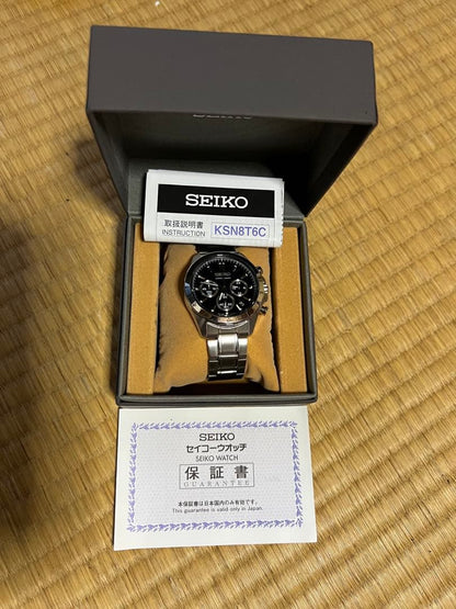 SEIKO KSN8T6C Quartz Men's Watch — Japanese