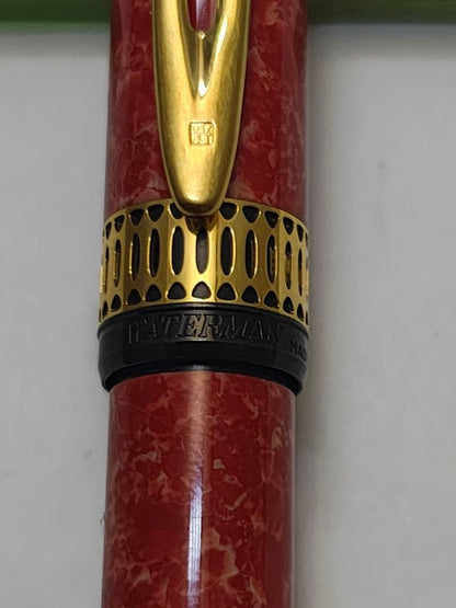 Waterman Le Mans 100 ballpoint pen made of 925 sterling silver with a 141 mm length and 10 mm diameter