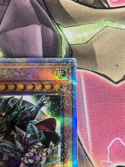 Yu-Gi-Oh Yugioh The Magical Magician of Unity and Bonds 25th Secret Green DUNE — Japanese