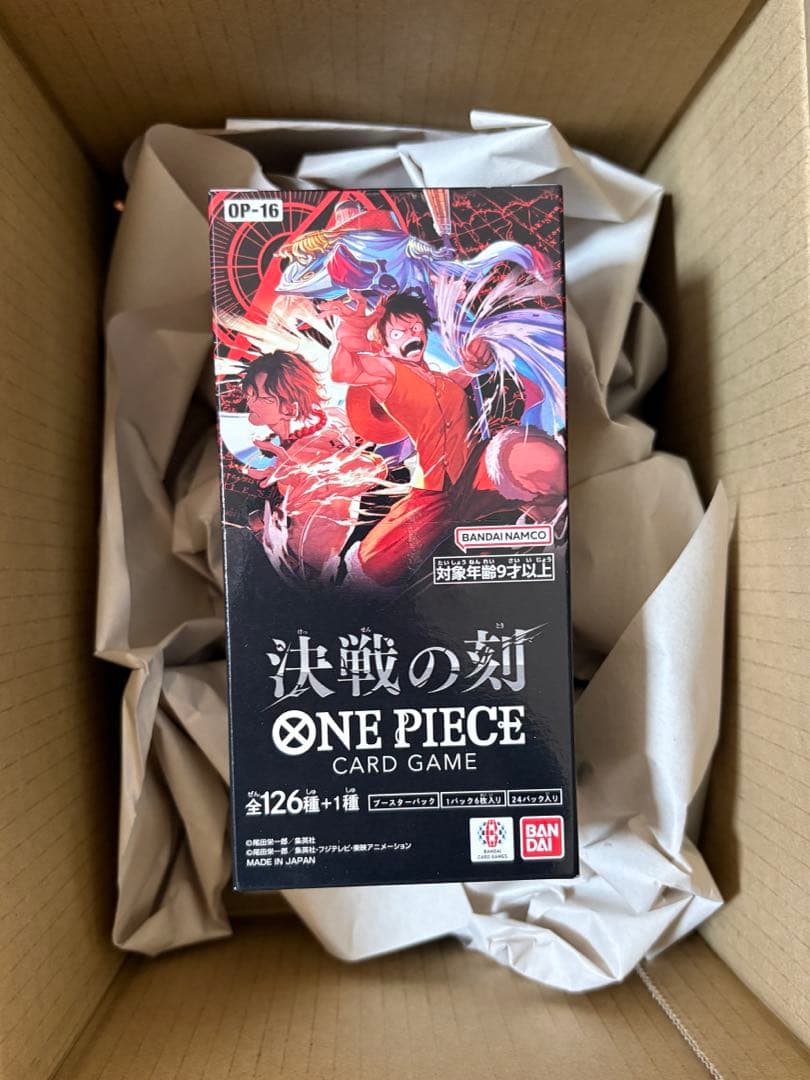 One Piece One Piece Card Game: Decisive Battle Moment OP-16 Booster Pack Box — OP-16 — Japanese