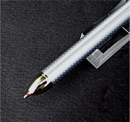 PILOT 2+1 RIDGE silver rotating multi-function pen with sleek design and compact size