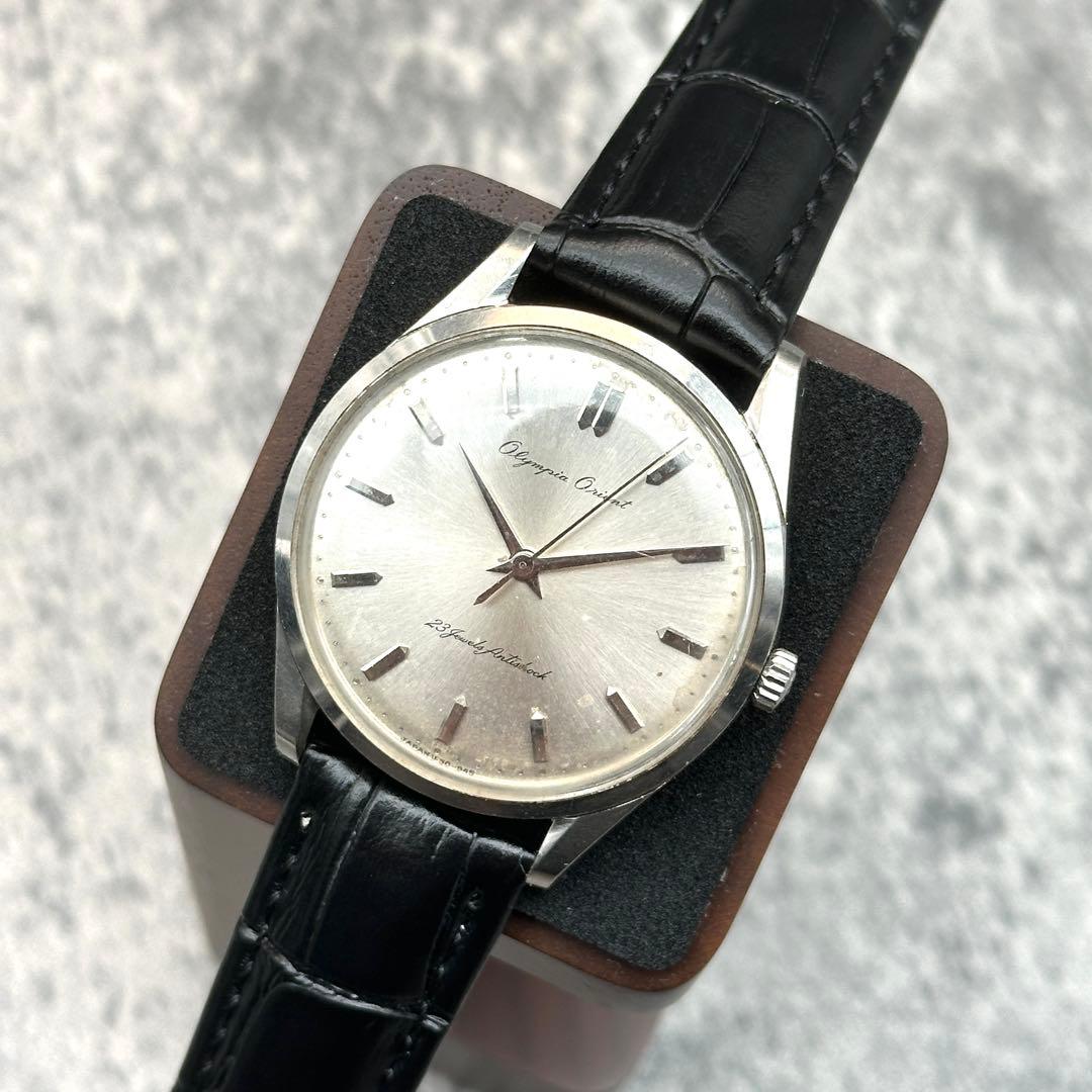 ORIENT Olympia Orient 23 Jewels Antishock Manual Men's Watch — Japanese