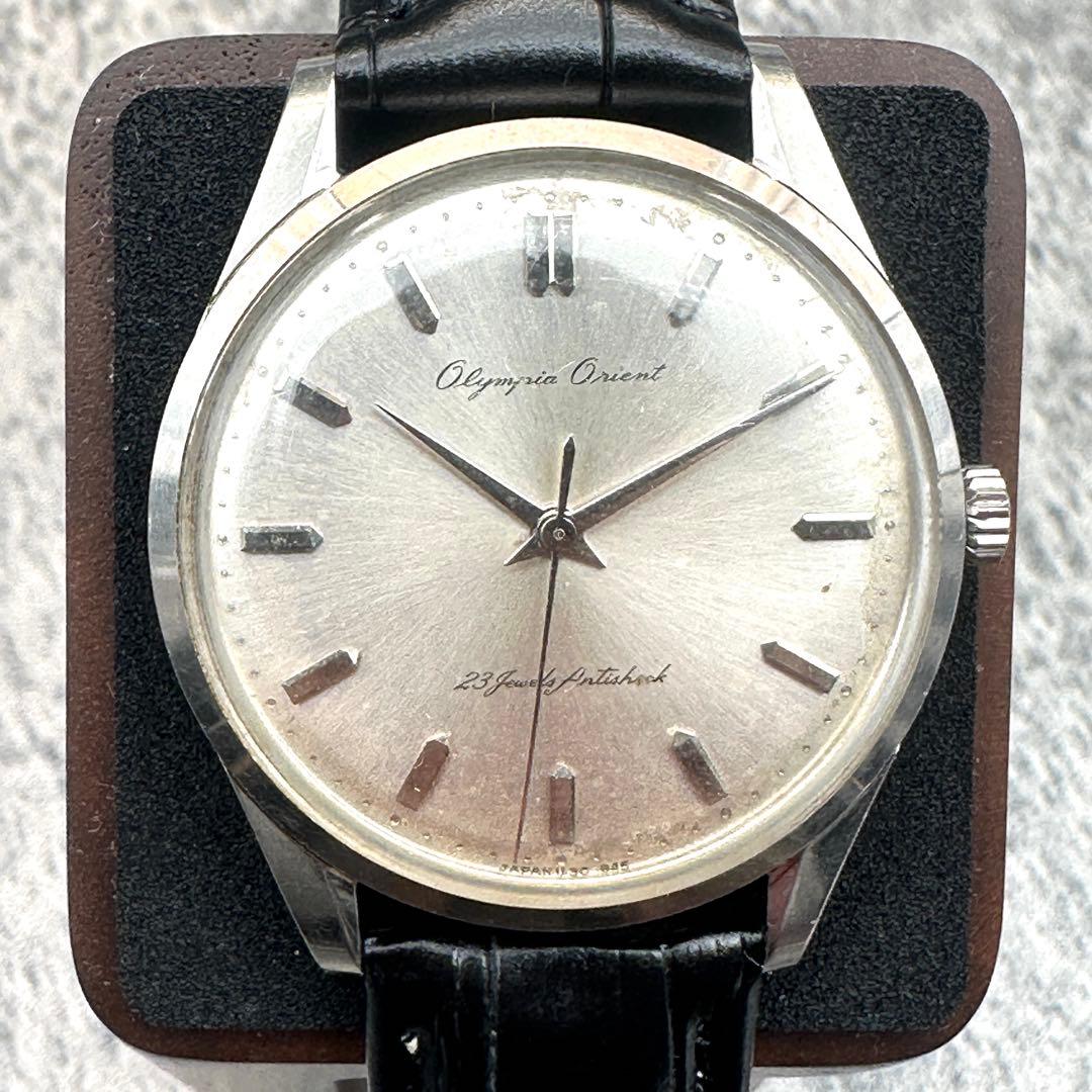 ORIENT Olympia Orient 23 Jewels Antishock Manual Men's Watch — Japanese