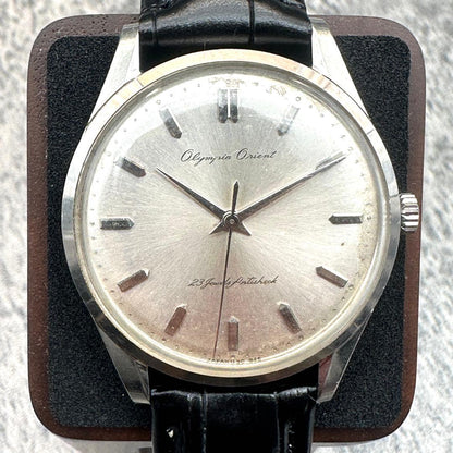 ORIENT Olympia Orient 23 Jewels Antishock Manual Men's Watch — Japanese