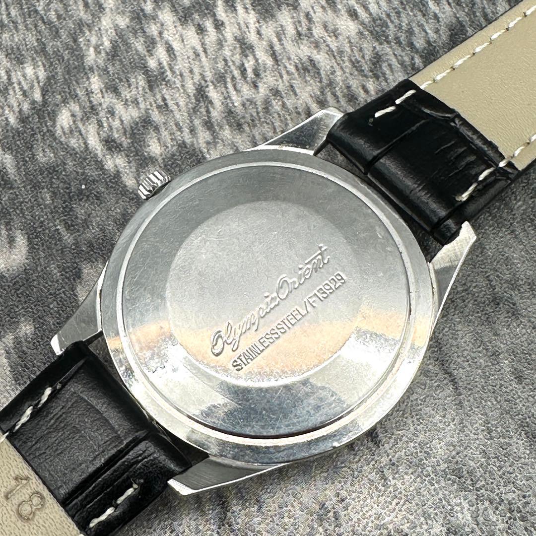 ORIENT Olympia Orient 23 Jewels Antishock Manual Men's Watch — Japanese