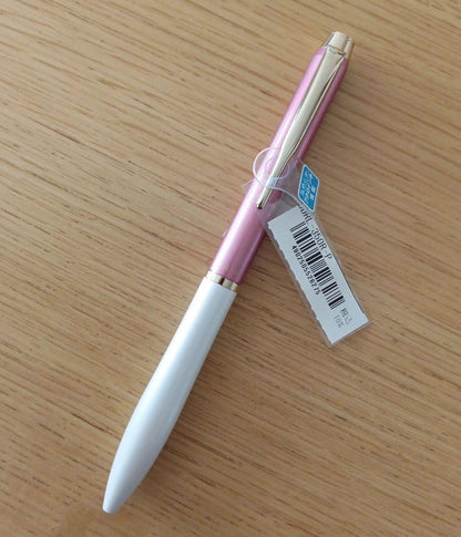 Pilot Acro Drive ballpoint pen in pink and white two-tone body with black ink, model BDRL-350R-P