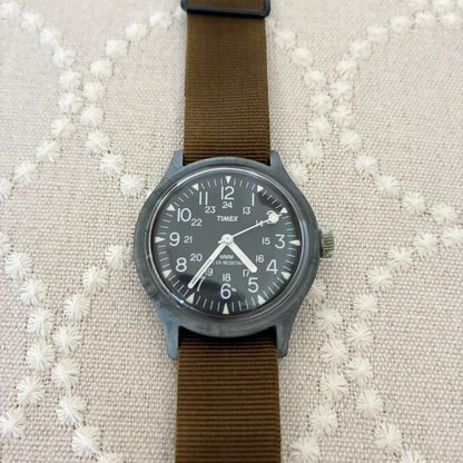 TIMEX Camper Vintage 80s Self-Winding Manual Men's Watch — Japanese