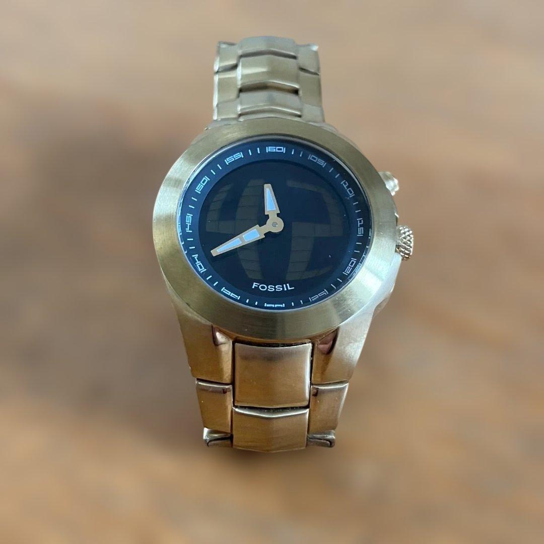 FOSSIL BG-2154 Digital Men's Watch — Japanese