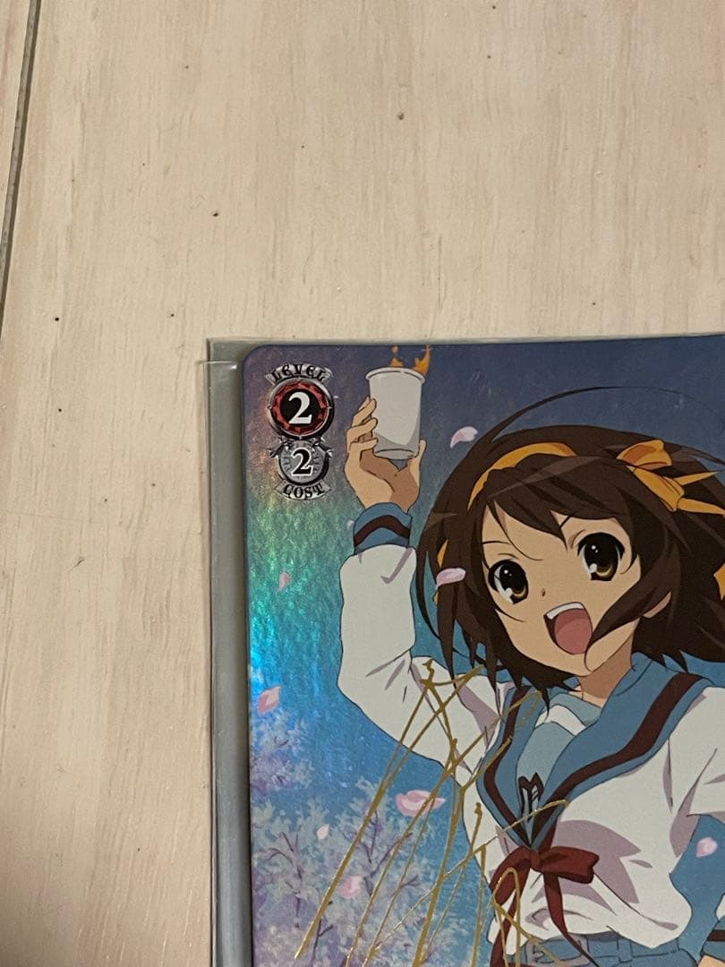 Weiss Schwarz The Melancholy of Haruhi Suzumiya Weiß Schwarz Haruhi Suzumiya Sign Signature Haruhi Suzumiya no Yuuutsu — Japanese