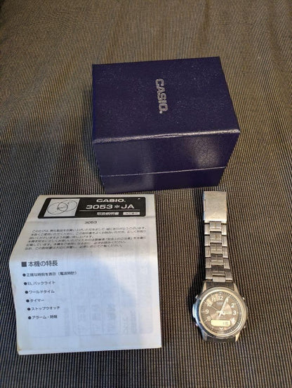 CASIO F91W-1XZ Solar Men's Watch — Japanese
