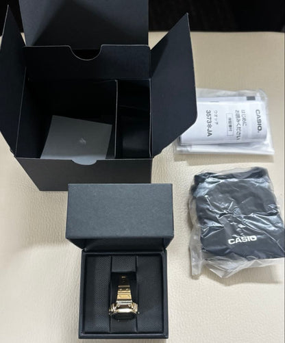 CASIO Ring Watch Gold Men's — Japanese