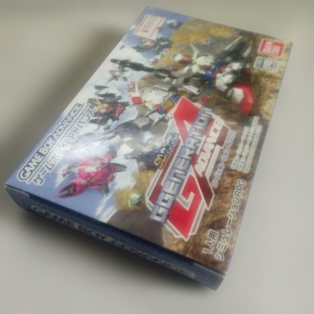 Game Boy Advance cartridge of SD Gundam G Generation Advance in original unopened packaging with good box condition