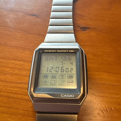 CASIO VDB-2000 Digital Men's Watch — Japanese