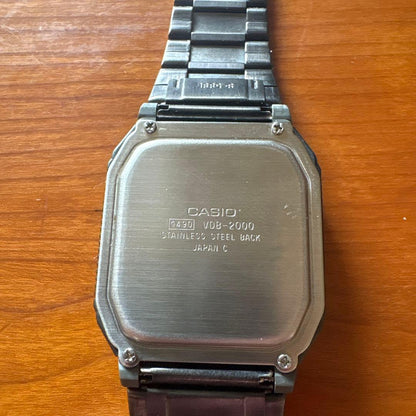 CASIO VDB-2000 Digital Men's Watch — Japanese