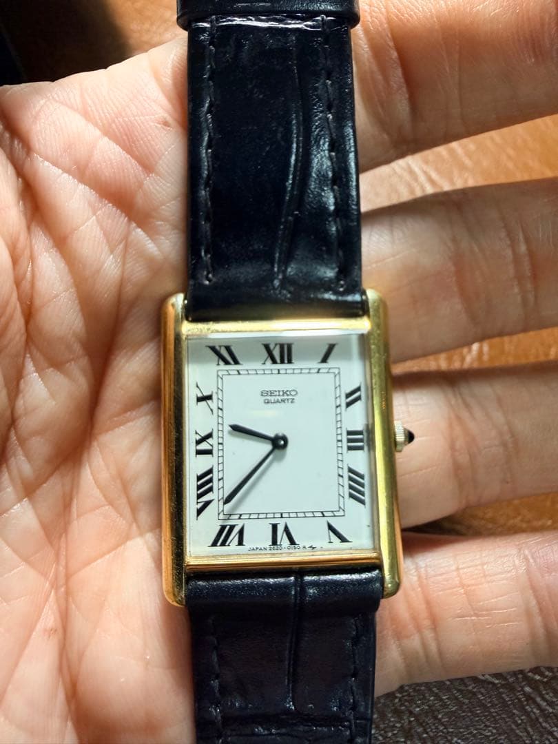 SEIKO 2620 Quartz Men's Watch — Japanese