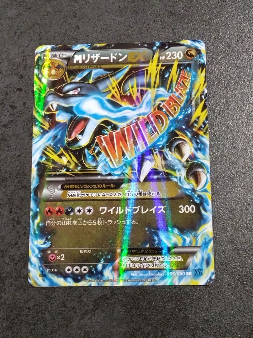 Pokemon Charizard ex RR — XY Expansion Pack Wild Blaze 055/080 — Japanese
