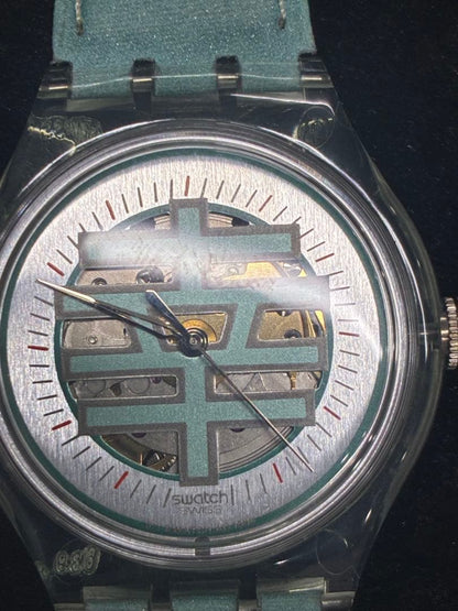swatch SKULL SKELETON AUTOMATIC Men's — Japanese