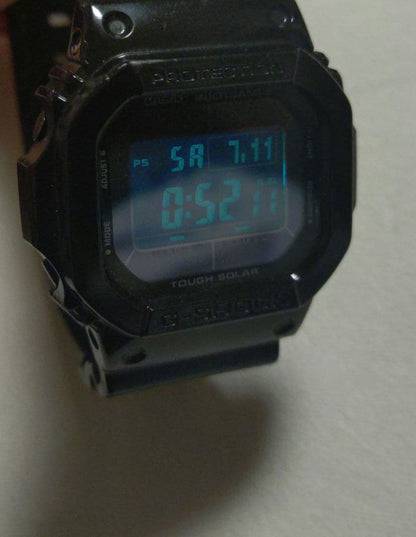 CASIO GW-M5610BB Solar Men's Watch — Japanese
