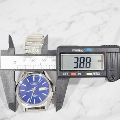 Citizen CQ Quartz Men's Watch — Japanese