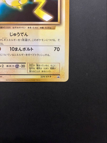 Pokemon Pikachu — 259/XY-P — Japanese