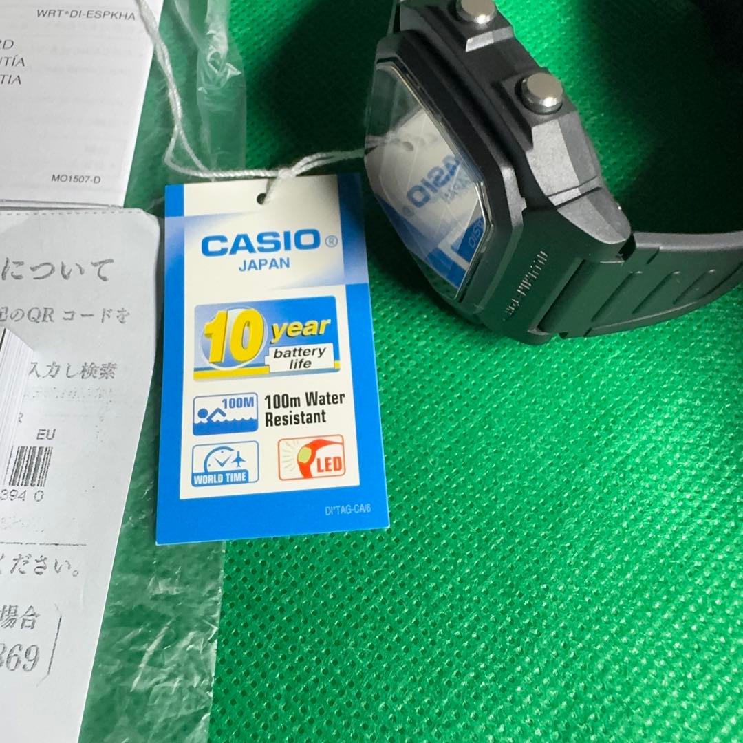 CASIO W-800H-1BV Quartz Men's Watch — Japanese