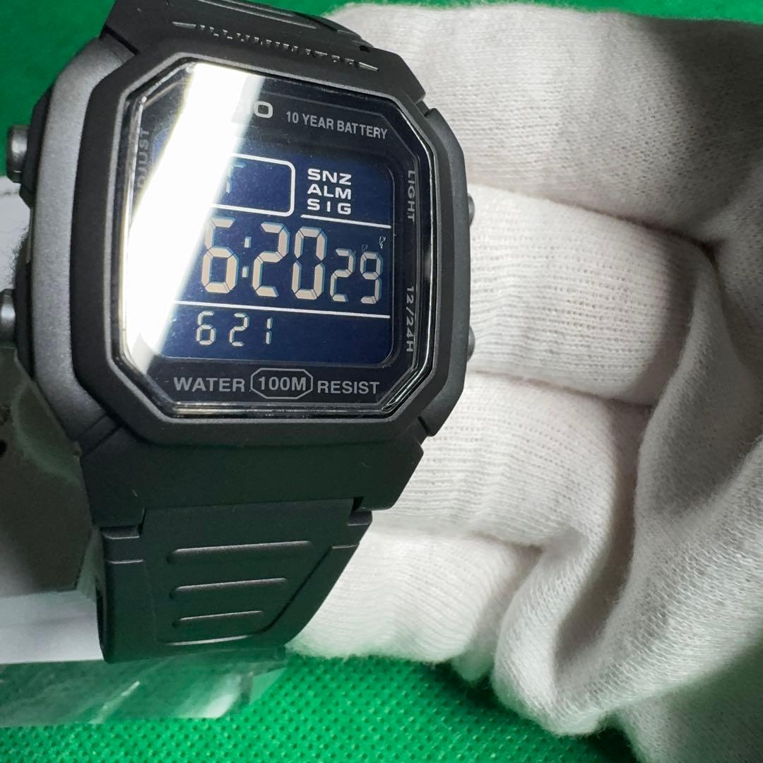 CASIO W-800H-1BV Quartz Men's Watch — Japanese