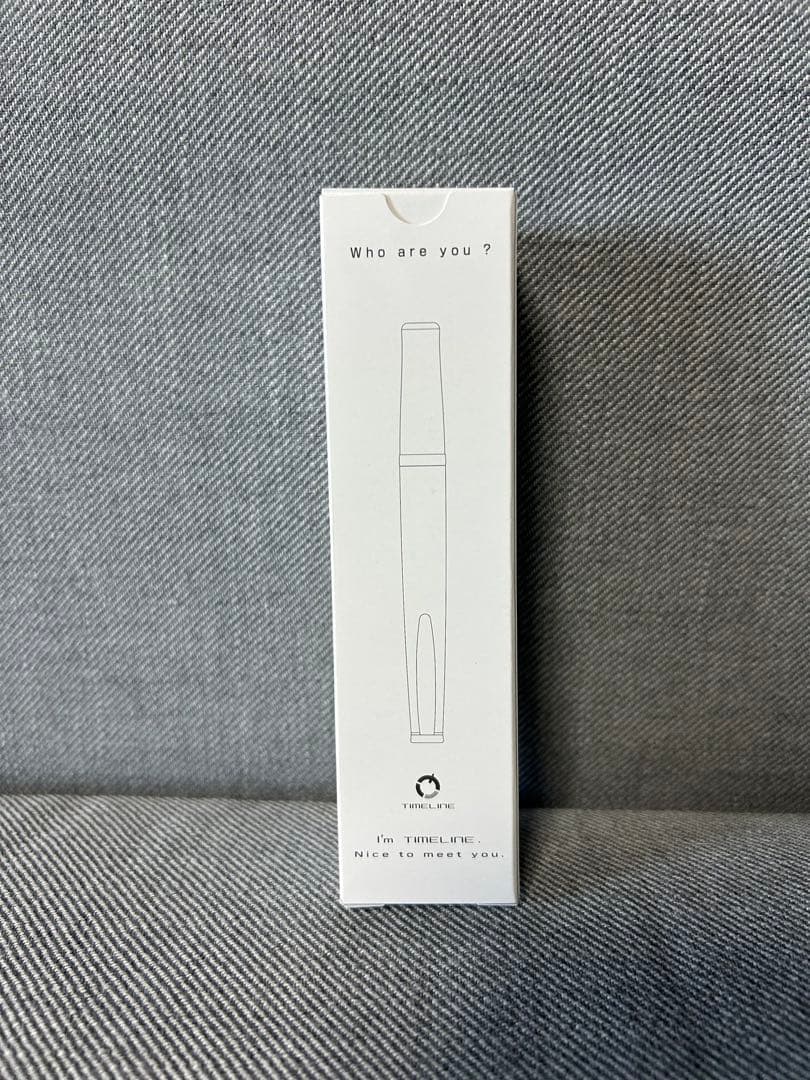 Unused Kyokuto Japan Journalist Club Pilot Timeline oil-based ballpoint pen in black and silver with pen tip cover and engraving