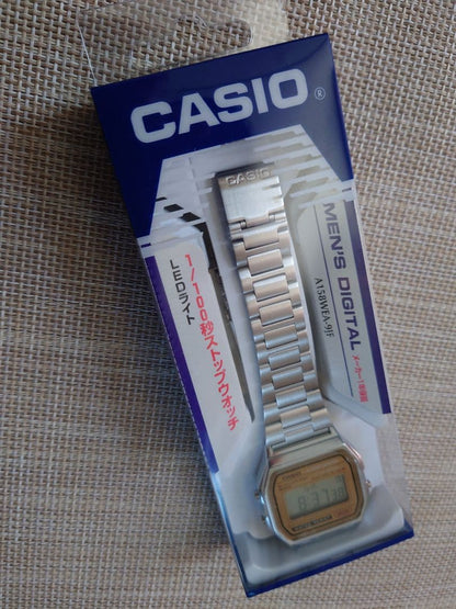 CASIO A-158WEA-9JF Digital Men's Watch — Japanese