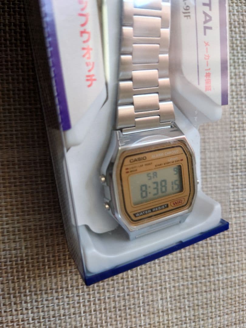 CASIO A-158WEA-9JF Digital Men's Watch — Japanese