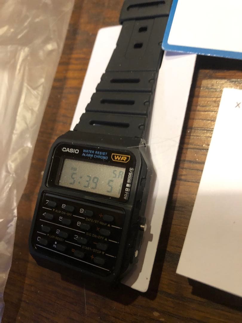 CASIO CA-53W-1 Quartz Men's Watch — Japanese