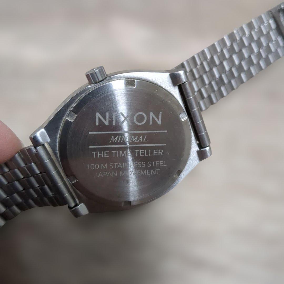 NIXON THE TIME TELLER Quartz Men's Watch — Japanese